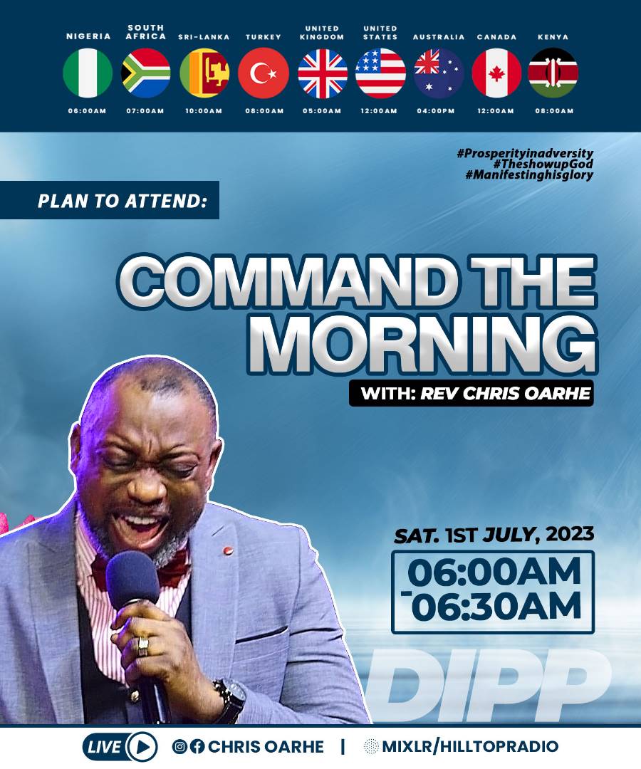 JULY’S COMMAND THE MORNING post thumbnail image
