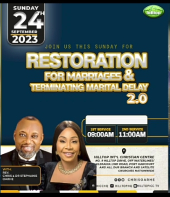 RESTORATION OF MARRIAGES AND TERMINATING MARITAL DELAY post thumbnail image